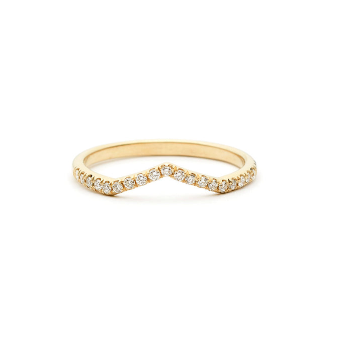 Chevron II - White Diamond