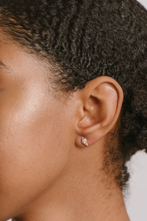 Drea Earrings - White Diamond